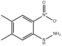 1-(4,5-dimethyl-2-nitrophenyl)hydrazine Structure