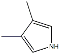 3,4-Dimethylpyrrole,125227-77-2,结构式
