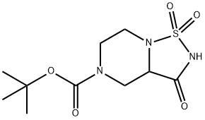 1255574-37-8 1,1,3-三氧六氢-1,2,5-噻二唑[1,5-A]吡嗪-7(1H)-羧酸叔丁酯