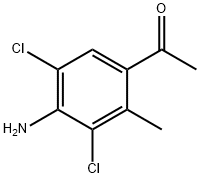 1-(4-Amino-3,5-dichloro-2-methyl-phenyl)-ethanone Structure