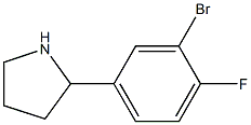 1260742-59-3 2-(3-bromo-4-fluorophenyl)pyrrolidine