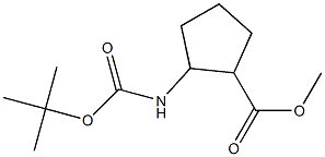 2-tert-Butoxycarbonylamino-cyclopentanecarboxylic acid methyl ester|