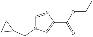 ethyl 1-(cyclopropylmethyl)-1H-imidazole-4-carboxylate,1260777-62-5,结构式