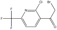 2-bromo-1-(2-chloro-6-(trifluoromethyl)pyridin-3-yl)ethanone|