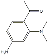 1-(4-Amino-2-dimethylamino-phenyl)-ethanone Structure