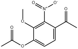 4-Acetyl-2-methoxy-3-nitrophenyl acetate