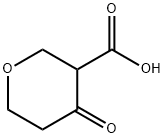 4-oxotetrahydro-2H-pyran-3-carboxylicacid(WX191474) 化学構造式