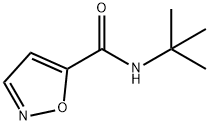 5-Isoxazolecarboxamide,N-(1,1-dimethylethyl)-(9CI) Struktur