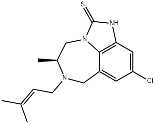 R 82913, 126347-69-1, 结构式