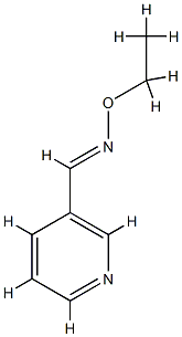 3-Pyridinecarboxaldehyde,O-ethyloxime,[C(E)]-(9CI) 结构式