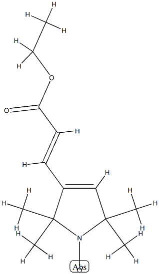 ethyl 3-(2,2,5,5-tetramethylpyrrollinyl-1-oxyl)propen-2-oate|