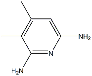 2,6-Pyridinediamine,3,4-dimethyl-(9CI) Struktur