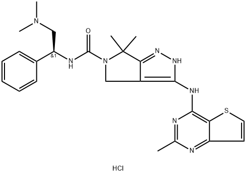 PF-03758309 (HYDROCHLORIDE), 1279034-84-2, 结构式