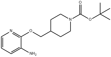 1286274-50-7 tert-butyl4-(((3-aMinopyridin-2-yl)oxy)Methyl)piperidine-1-carboxylate