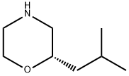 Morpholine, 2-(2-Methylpropyl)-, (2S)- Struktur