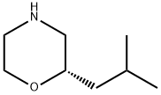 Morpholine, 2-(2-Methylpropyl)-, (2S)- Structure