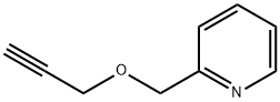 Pyridine,2-[(2-propynyloxy)methyl]-(9CI) 结构式