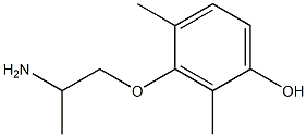 3-hydroxymexiletine 结构式