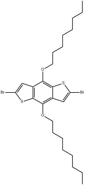 2,6-二溴-4,8-双(辛氧基)苯并[1,2-B:4,5-B