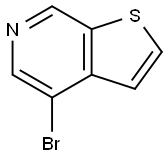 4-溴噻吩并[2,3-C]吡啶, 1296224-08-2, 结构式