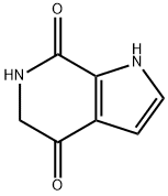 1H-Pyrrolo[2,3-c]pyridine-4,7-dione,5,6-dihydro-(9CI) Struktur