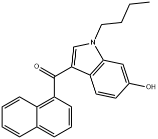 JWH 073 6-hydroxyindole metabolite Structure