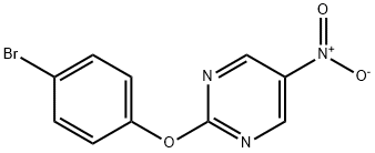 2-(4-broMophenoxy)-5-nitropyriMidine Structure