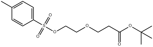 Tos-PEG2-t-butyl ester Structure