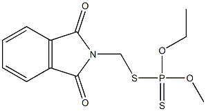 O-Ethyl O-methyl S-(1,3-dioxo-1H-isoindol-2(3H)-ylmethyl) =phosphorodithioate|