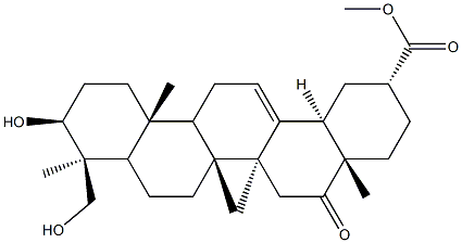 glyyunnansapogenin A 化学構造式