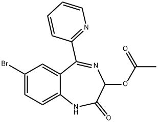 3-Acetoxy BroMazepaM Structure