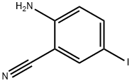 2-AMINO-5-IODOBENZONITRILE 化学構造式