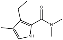 1H-Pyrrole-2-carboxamide,3-ethyl-N,N,4-trimethyl-(9CI) Structure