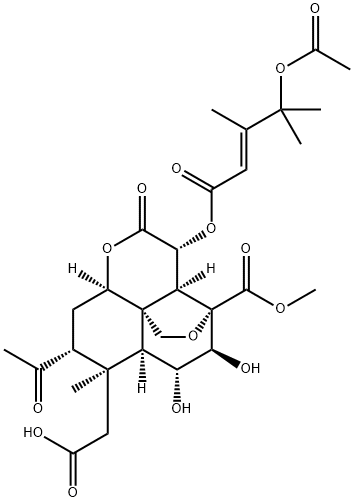 bruceanic acid C Structure