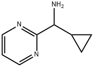 cyclopropyl(pyrimidin-2-yl)methanamine Struktur