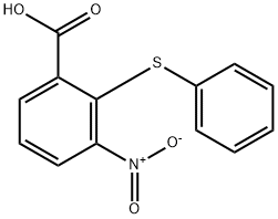 3-Nitro-2-phenylsulfanyl-benzoic acid Structure