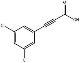 (3,5-DICHLORO-PHENYL)-PROPYNOIC ACID(WX191411) 化学構造式