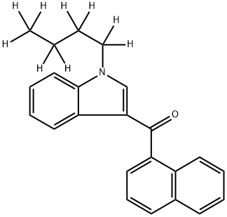 1-(Butyl-d9)-3-(1-naphthoyl)indole
JWH-073-d9 Structure