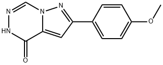 2-(4-Methoxyphenyl)pyrazolo[1,5-d][1,2,4]triazin-4(5H)-one Structure