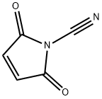 1H-Pyrrole-1-carbonitrile,2,5-dihydro-2,5-dioxo-(9CI) 化学構造式
