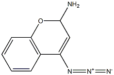 4-azidobenzpyramine 结构式