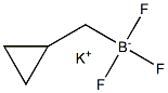Potassium cyclopyropylmethyltrifluoroborate Struktur