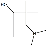 3α-Dimethylamino-2,2,4,4-tetramethyl-1α-cyclobutanol,13592-26-2,结构式