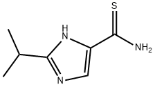1H-Imidazole-4-carbothioamide,2-(1-methylethyl)-(9CI) Struktur