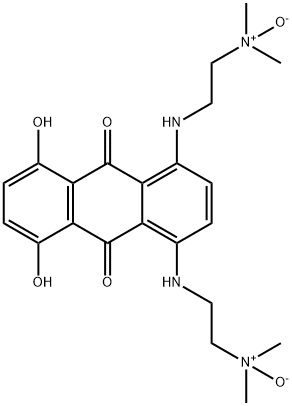 Banoxantrone dihydrochloride Struktur