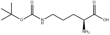BOC-L-ORN-OH,13650-49-2,结构式