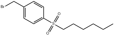 1-(alpha-Bromotosyl)hexane Structure