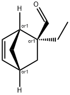Bicyclo[2.2.1]hept-5-ene-2-carboxaldehyde, 2-ethyl-, (1R,2S,4R)-rel- (9CI) 结构式