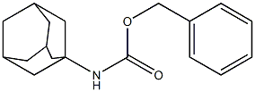 Carbamic acid, tricyclo[3.3.1.13,7]dec-1-yl-, phenylmethyl ester (9CI) Structure