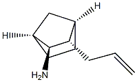 Bicyclo[2.2.1]heptan-2-amine, 3-(2-propenyl)-, (2-endo,3-exo)-(+)- (9CI) 结构式